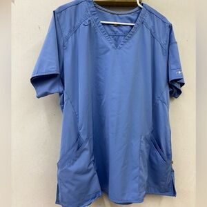 Carhartt force ceil Blue Scrub Top XL